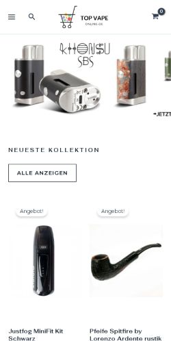 Topvapeonline-de.com Review – Real Store or Scam?