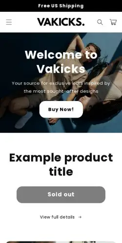 Vakicks.com Review – Avoid This Fake Online Store 21 Site Screenshot