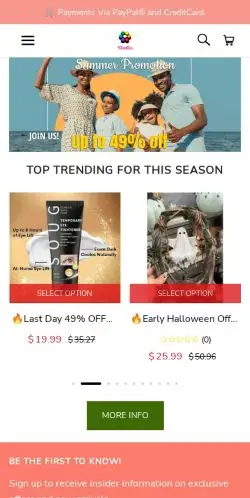 Wave-memories.com Review – Scam or Legit Online Store? 21 Site Screenshot