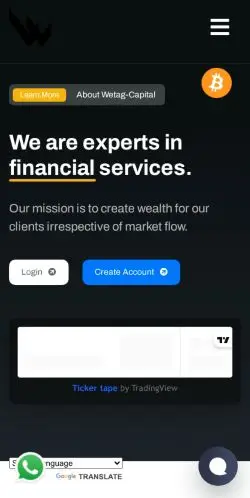 Wetag-capital.com Review – Trusted Investment or Total Scam? 21 Site Screenshot