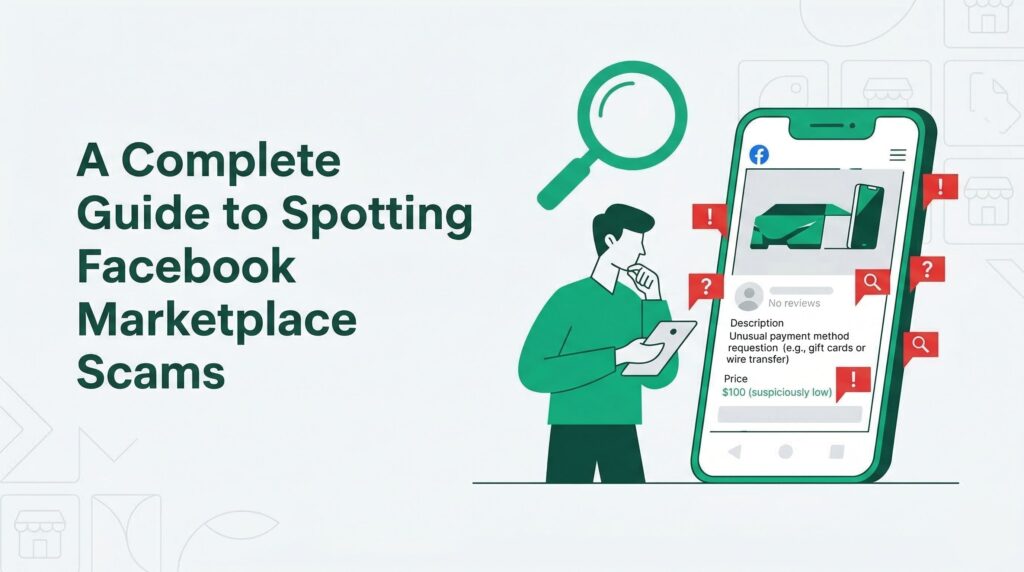 spot facebook marketplace scams